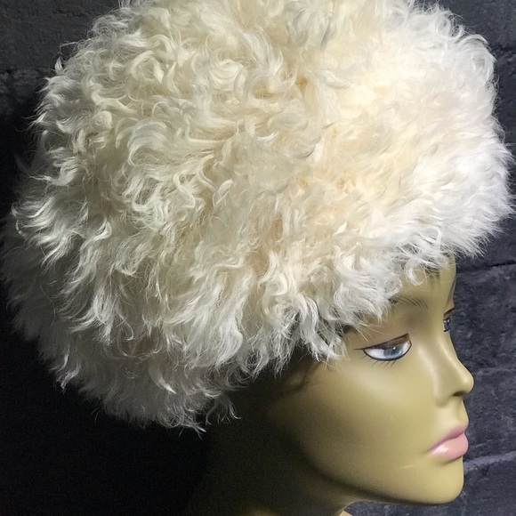 Rare vintage LambSkin Sherpa Hat main image 11